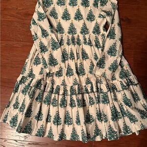 Pink Chicken Evergreen Holiday Dress
